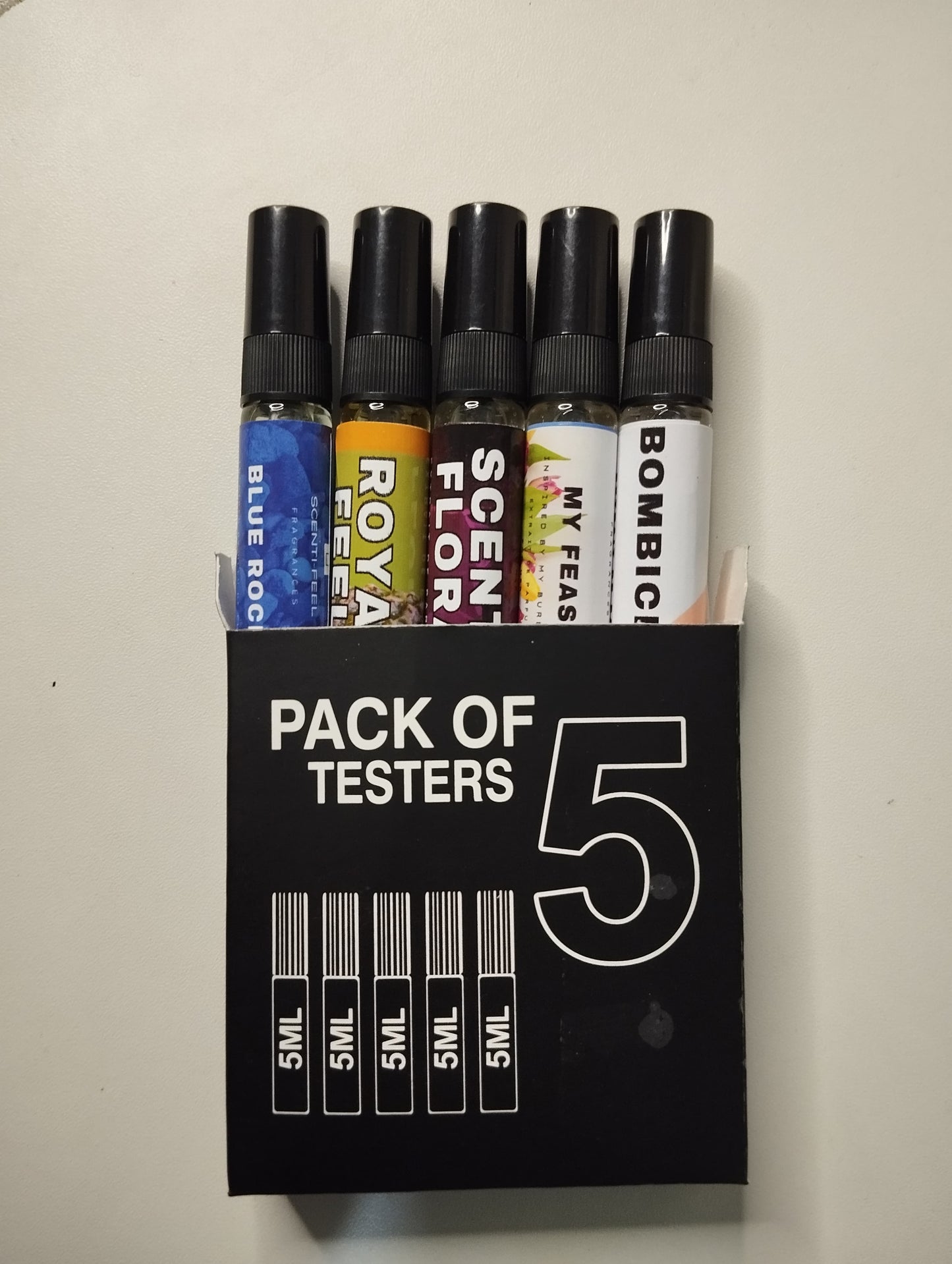 Pack of 5 Testers - For Him / For Her